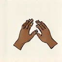 Icono de dos manos entrelazadas, simbolizando soporte continuo.